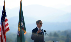 Scott Bessent, le ministre des finances américain, le 1er septembre 2026 à Asheville, en Caroline du Nord, aux Etats-Unis. ( GETTY IMAGES NORTH AMERICA / Melissa Sue Gerrits )