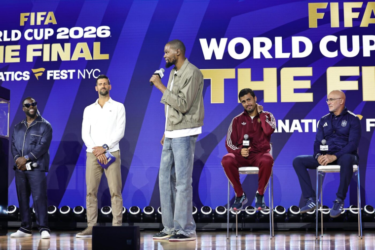 Messi, Djokovic, Durant..., les stars réunies à New York avant la finale