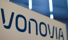 Le logo de la société immobilière allemande Vonovia