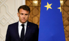 Le président français Emmanuel Macron en visite en Égypte