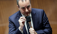 Le Premier ministre Sébastien Lecornu à l'Assemblée nationale à Paris, le 24 mars 2026 ( AFP / STEPHANE DE SAKUTIN )