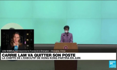 Hong Kong : la cheffe de l'exécutif Carrie Lam va quitter son poste
