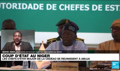 Niger: réunions de chefs militaires pro et antiputchistes, "une intervention difficile à monter"