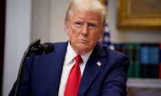 Donald Trump à Washington, aux Etats-Unis, le 21 janvier 2025. ( GETTY IMAGES NORTH AMERICA / ANDREW HARNIK )