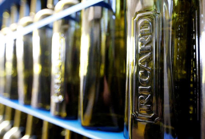 PERNOD RICARD SUSPEND LES RACHATS D'ACTIONS, CONFIRME UN RECUL DE 20% DU ROC 2019-20