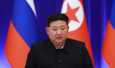 Kim Jong Un, à Pyongyang, en juin 2024 ( POOL / VLADIMIR SMIRNOV )