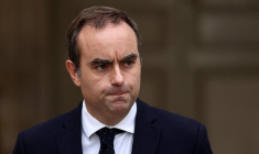 Sébastien Lecornu, le 6 octobre 2025, à Paris ( POOL / STEPHANE MAHE )