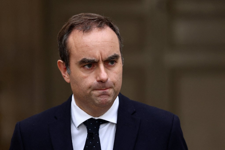 Sébastien Lecornu, le 6 octobre 2025, à Paris ( POOL / STEPHANE MAHE )