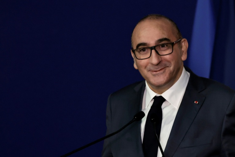 Le ministre de l'Intérieur Laurent Nunez le 12 décembre 2025 à Versailles ( AFP / STEPHANE DE SAKUTIN )