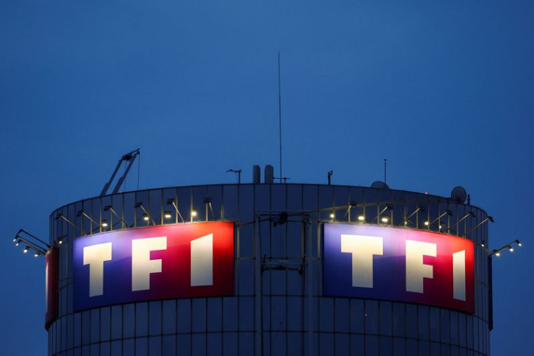Le logo de la chaîne de télévision française TF1
