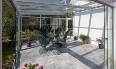 La justice a estimé que le copropriétaire n'avait pas le droit d'installer une véranda sur la terrasse (illustration). (Pixabay / Masson-Wintergarten)