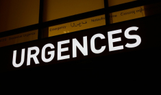 La ministre de la Santé Stéphanie Rist a fait état d'une "tension dans tous les services d'urgences" liée aux épidémies hivernales, à la neige et à la grève des médecins libéraux ( AFP / Kiran RIDLEY )