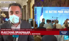 Régionales: le sortant Xavier Bertrand (ex-LR) l'emporte dans les Hauts-de-France