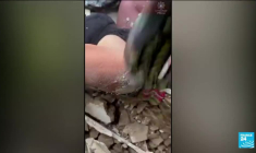 Kramatorsk : immense cratère et destructions dans une zone résidentielle après une frappe russe