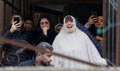 Funérailles d'un Palestinien tué lors d'un raid israélien, près de Ramallah