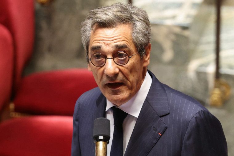 Serge Papin à Paris, le 22 octobre 2025. ( AFP / ALAIN JOCARD )