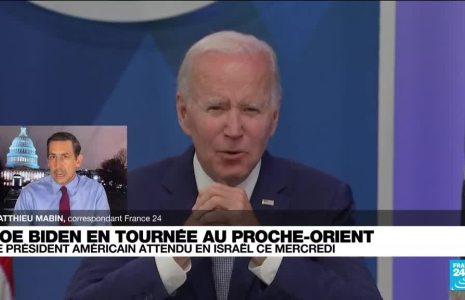 Joe Biden attendu en Israël, première étape de sa tournée au Proche-Orient