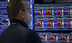 Un opérateur à la Bourse de New York, le 18 mars 2026 ( AFP / ANGELA WEISS )