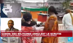 Tentative de coup d'Etat au Gabon : scènes de liesse dans plusieurs quartiers populaires de la capitale