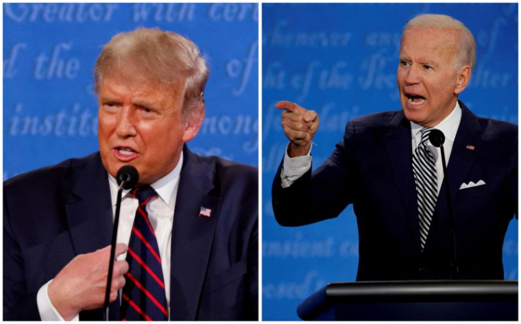 USA 2020: TRUMP ET BIDEN S'AFFRONTENT SUR LE CORONAVIRUS LORS DE MEETINGS EN FLORIDE