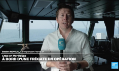 Crise en Mer Rouge : France 24 à bord d'une frégate en opération