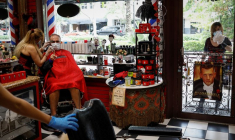 Un salon de coiffure à Miami