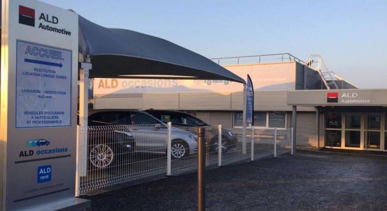 ALD Occasions, à Chilly Mazarin. (© ALD Automotive)
