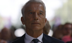 Patrick Martin, le nouveau président du Medef, à Meudon le 6 juillet. ( AFP / LUDOVIC MARIN )