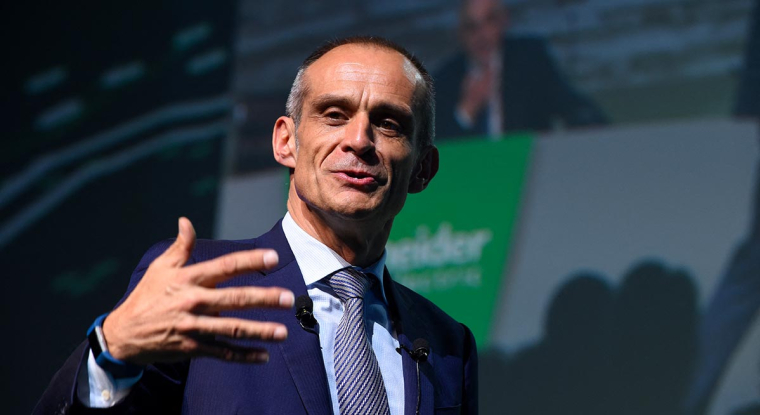 Jean-Pascal Tricoire,  PDG de Schneider Electric. (© AFP)