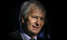 Vincent Bolloré au Grand Palais à Paris, à l'occasion du 200e anniversaire du quotidien Le Figaro, le 13 janvier 2026 ( AFP / JULIEN DE ROSA )