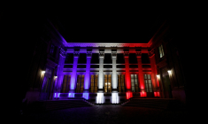 Le ministère de l'Education, à Paris, le 13 octobre 2023 ( AFP / Geoffroy VAN DER HASSELT )