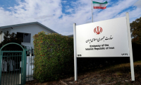 L'ambassade d'Iran à Canberra, le 26 août 2025 en Australie ( AFP / Hilary Wardhaugh )