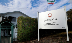 L'ambassade d'Iran à Canberra, le 26 août 2025 en Australie ( AFP / Hilary Wardhaugh )