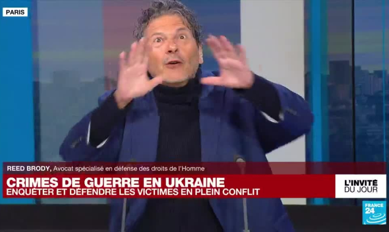 Reed Brody, avocat : "Jamais la justice internationale ne s'est mobilisée aussi vite" qu'en Ukraine