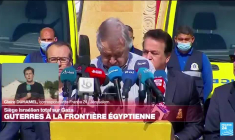 Aux portes de Gaza, le chef de l'ONU appelle à mettre fin au "cauchemar"