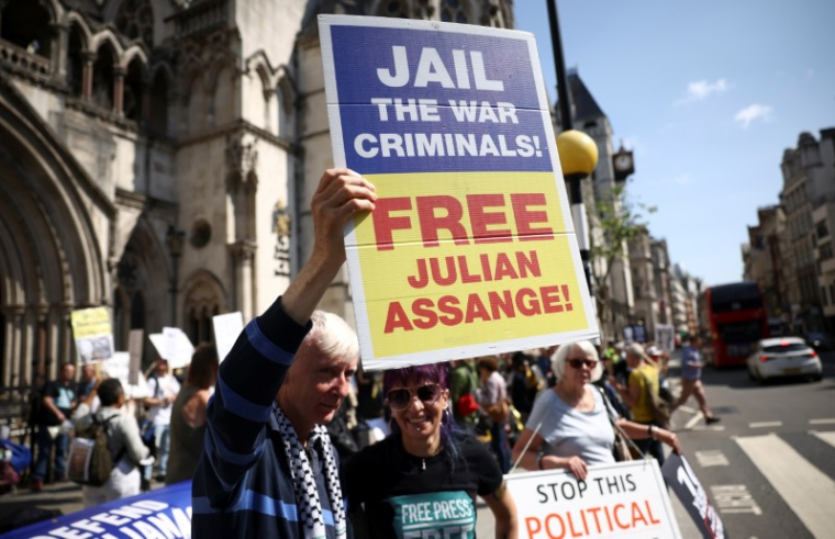 LES ETATS-UNIS TENTENT À NOUVEAU D'OBTENIR DE LA GRANDE-BRETAGNE L'EXTRADITION D'ASSANGE