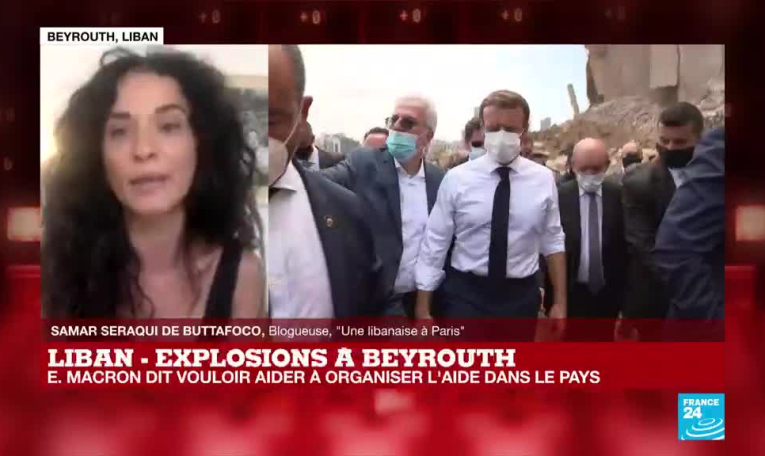 Emmanuel Macron veut aider le peuple libanais