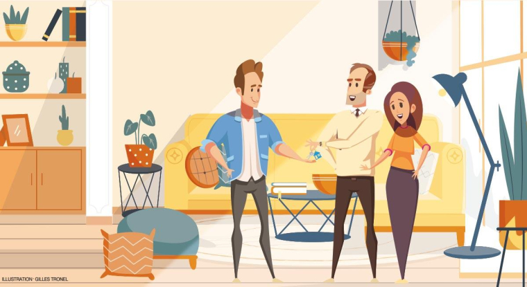 Le marché immobilier évolue, passant de l'euphorie à l'attentisme. (© Gilles Tronel)