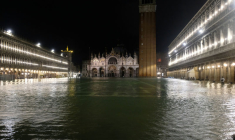 FORTES PLUIES EN ITALIE, VENISE SOUS LES EAUX