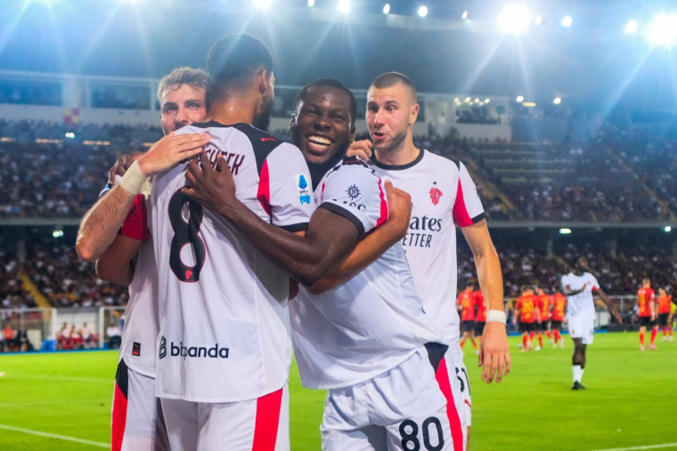 Milan bat Lecce sans convaincre