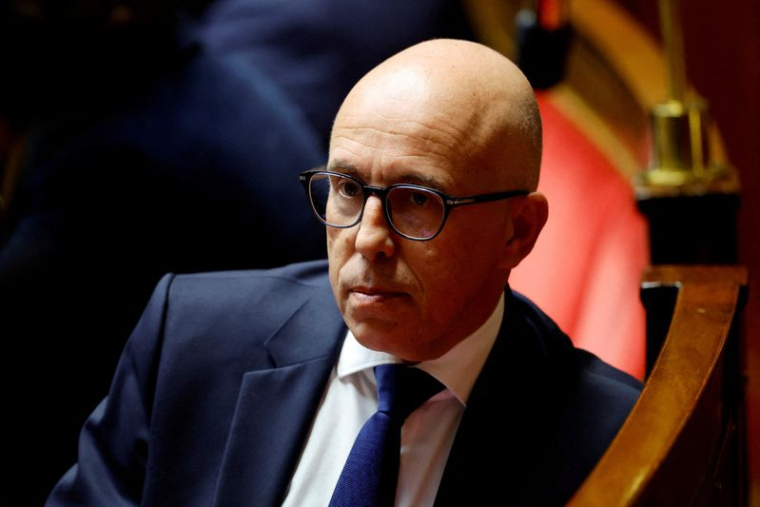 Photo d'archives du député Eric Ciotti du parti français Les Républicains (LR) à l'Assemblée nationale à Paris