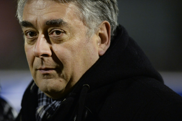 Le maire de Cholet, Gilles Bourdouleix, le 21 janvier 2015 ( AFP / JEAN-SEBASTIEN EVRARD )