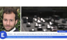 Voiture : des contraventions plus lourdes pour les plus riches en cas d’excès de vitesse ?