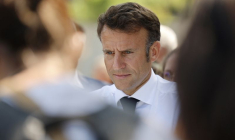 Le président français