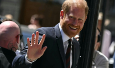 Le prince Harry, duc de Sussex, le 7 juillet 2026 à Londres ( AFP / JUSTIN TALLIS )