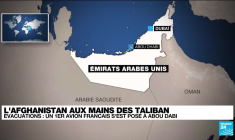 Arrivée aux Émirats des premiers évacués Français de Kaboul