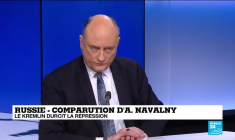 Comparution d'Alexeï Navalny : l'opposant risque des années de prison