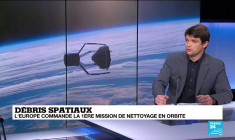 L'agence spatiale européenne commande la 1ère mission de nettoyage en orbite