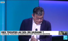 Troupes occidentales en Ukraine : les Européens réticents à l'idée esquissée par Macron