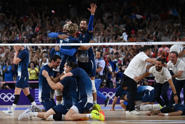 Volleyball - Médaille d'or masculine - France vs Pologne